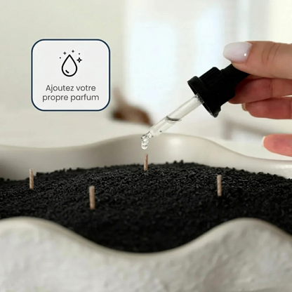 Bougie perlée Calmora | Édition de Noël